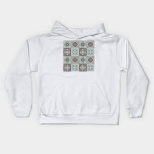 French mosaic Kids Hoodie